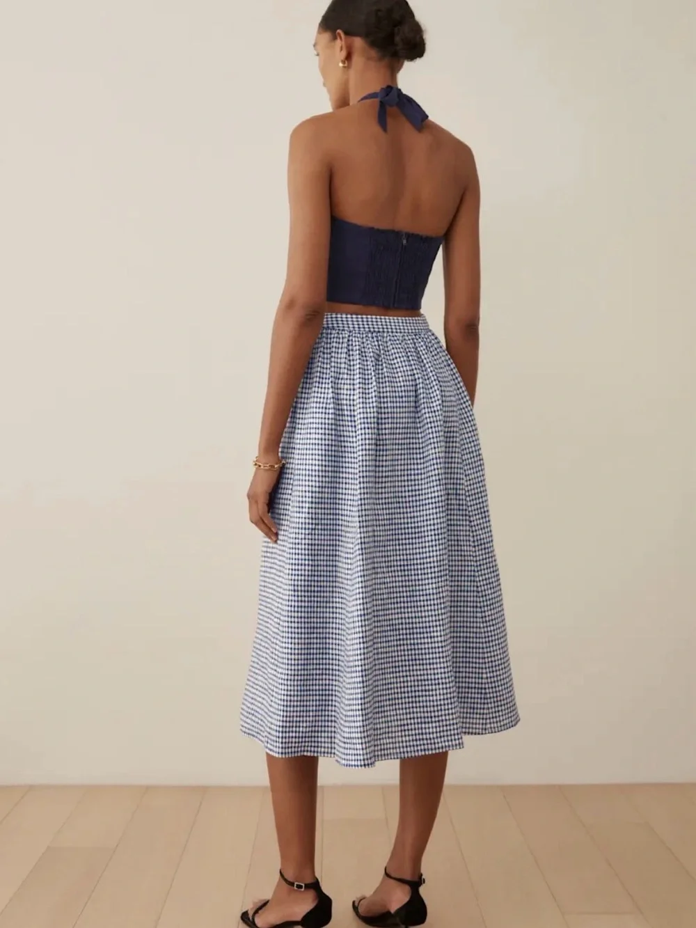 Reformation Orzo Linen Two Piece Set